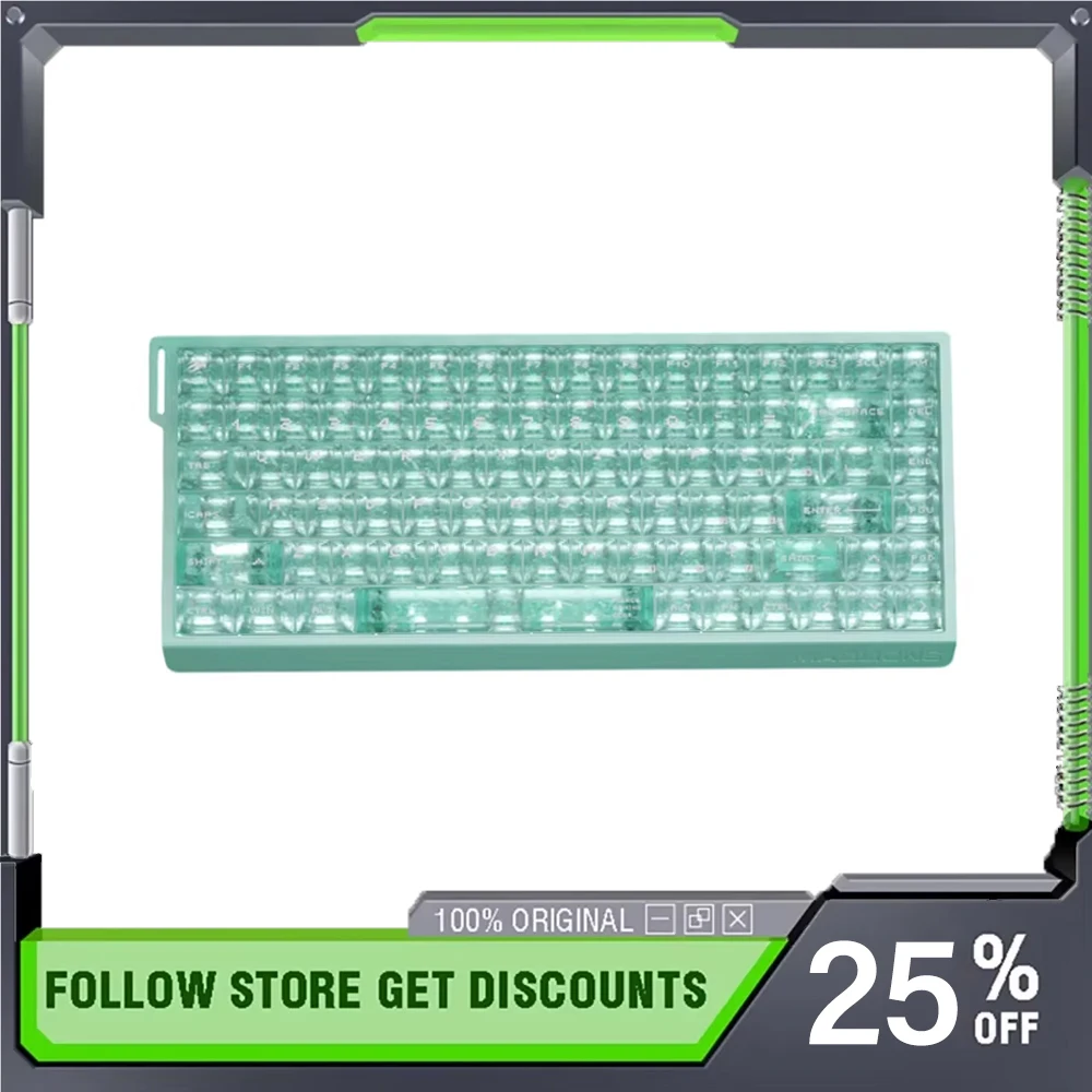 MADLIONS MAD75Mechanical Keyboard Wired Single Mode Magnetic Axis High Performance E-sports Gamer 8k Return Rate Keyboard