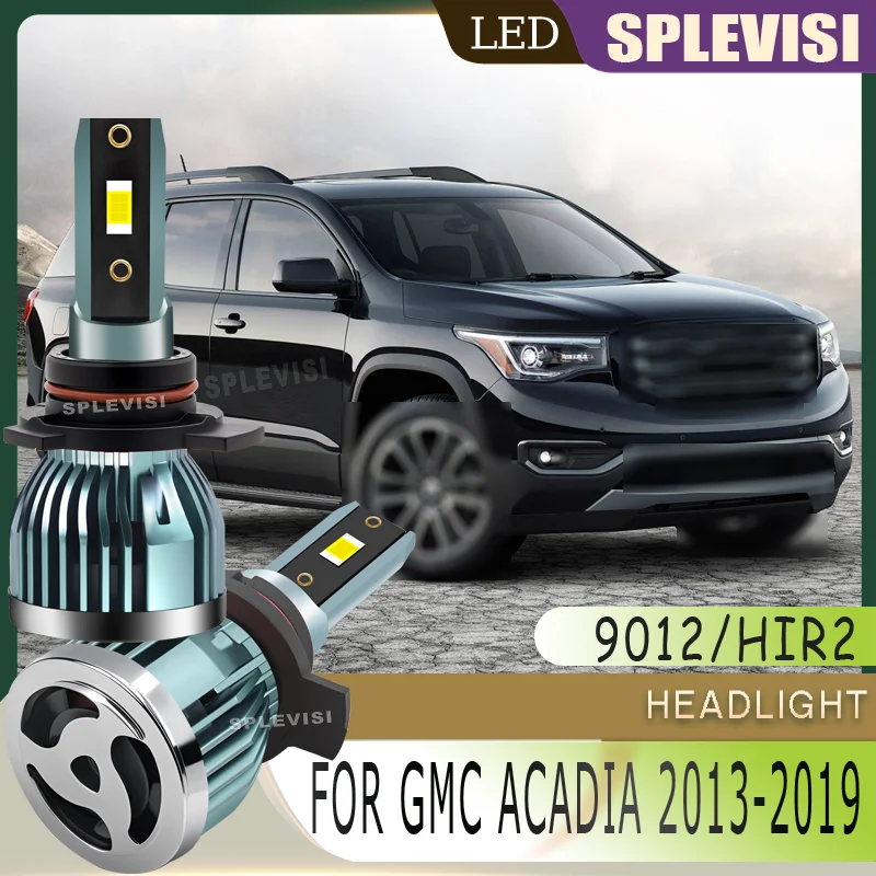 

Dustproof Headlight LED Waterproof IP68 Enhanced Brightness Quick Setup 9012 For GMC Acadia 2013 2014 2015 2016 2017 2018 2019