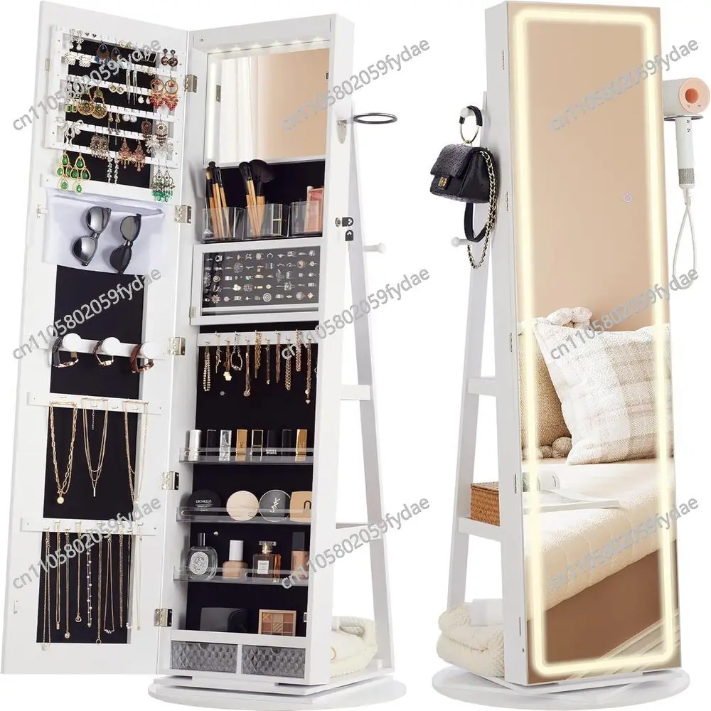 Stehender Schmuckschrank mit S – Full Length Mirror Jewelry Armoire Bewertung und Preis