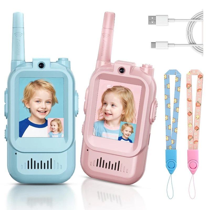 Children's video intercom, cartoon pager, high-definition calling, face-to-face parent-child interaction