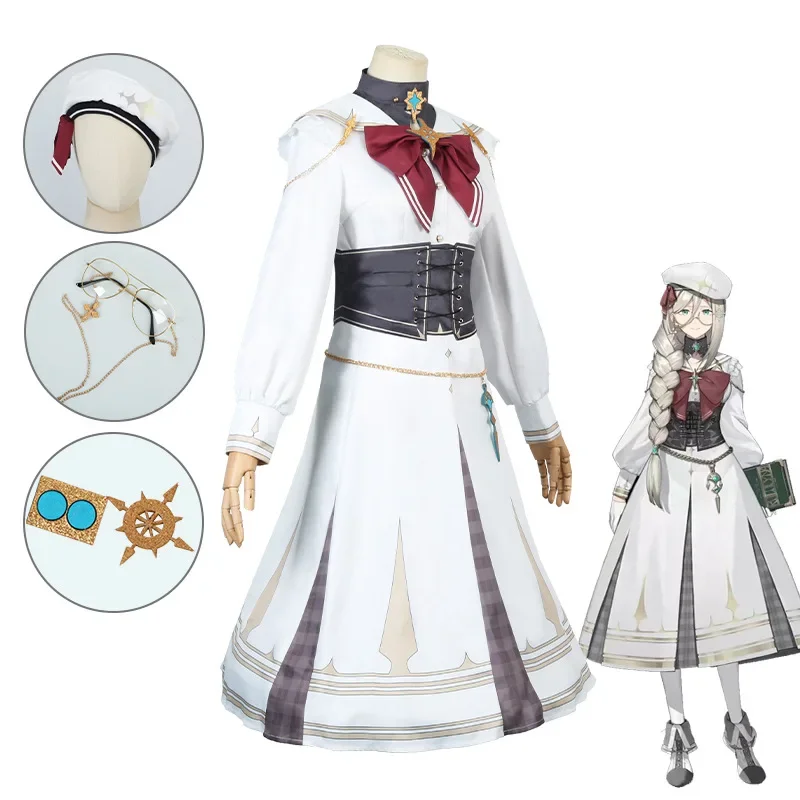 أنيمي Aia Amare Vtuber تأثيري زي ، زي جميل لحفلة الهالوين ، زي لعب الأدوار ، بدلة المعرض