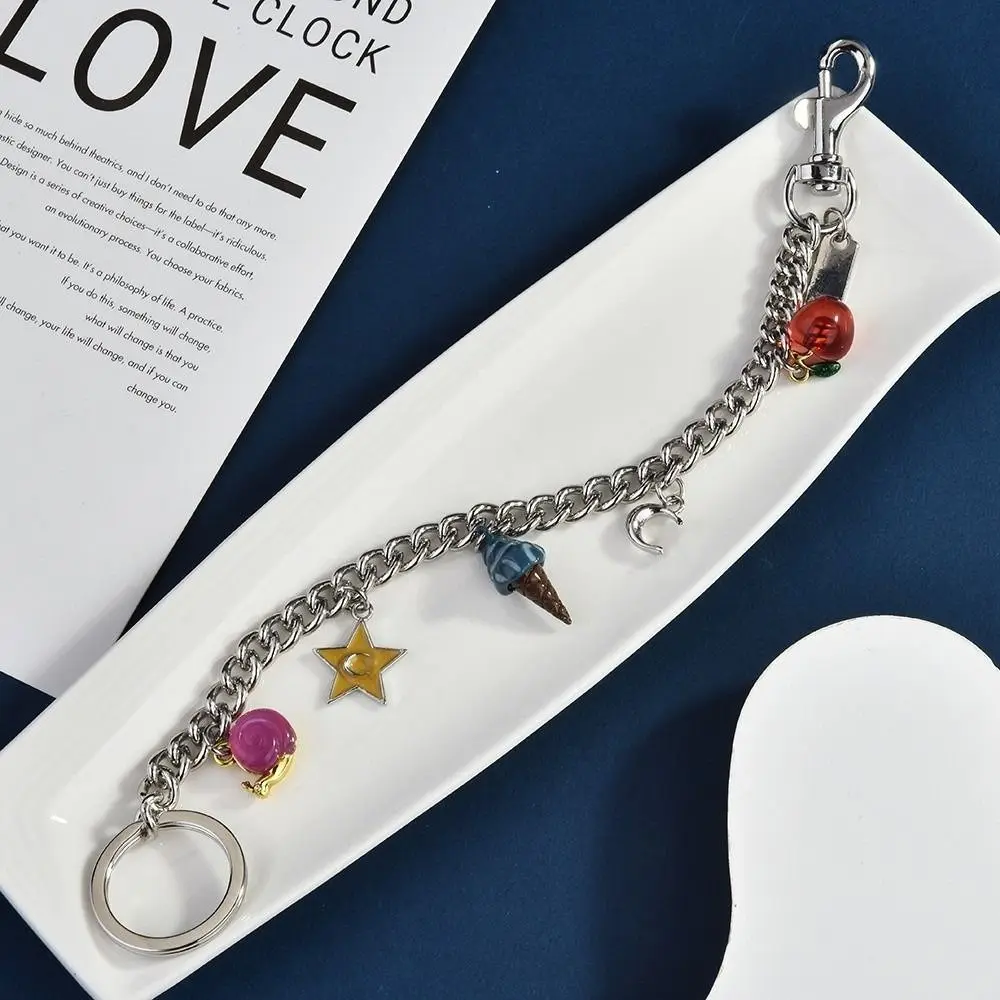 

Small Crossbody Messenger Bag Chain Summer Versatile DIY Bag Pendant Hanging Flower Shape Bag Accessories for women