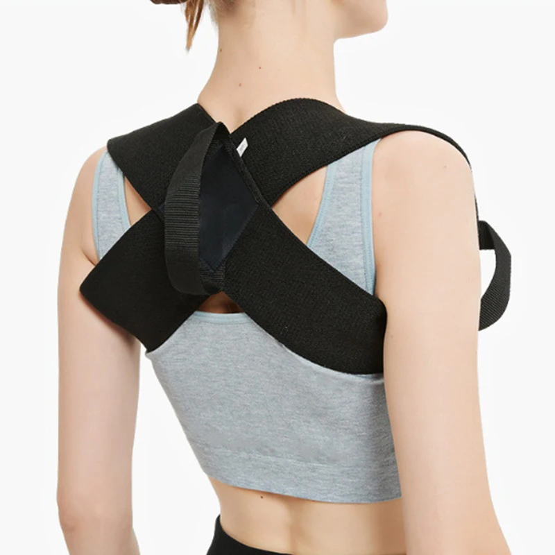 Invisible Back Posture Corrector Trainer Adjustable Shoulder Brace Straight Holder Clavicle Support For Men Women Adult Children