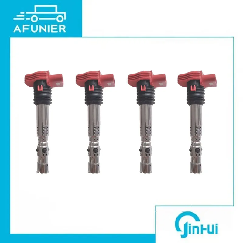 

4Pcs Ignition Coil For Audi A4 B6 2001-2005 OE No.:06C 905 115L,06C905115L