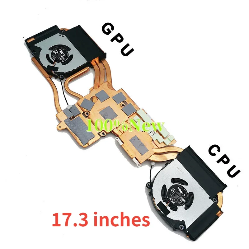 New CPU GPU Notebook cooling fan module for Hasee Shenzhou G9R9 G8R9 17.3-inch game book RTX4060