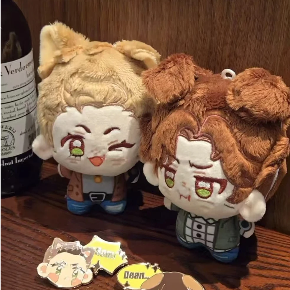 10 Cm Mini poupée BL SPN Sd Dean Sam coton poupée chat chien en peluche CP cadeau ventilateur dessin animé poupée Millet cadeau porte-clés étoile de mer noël