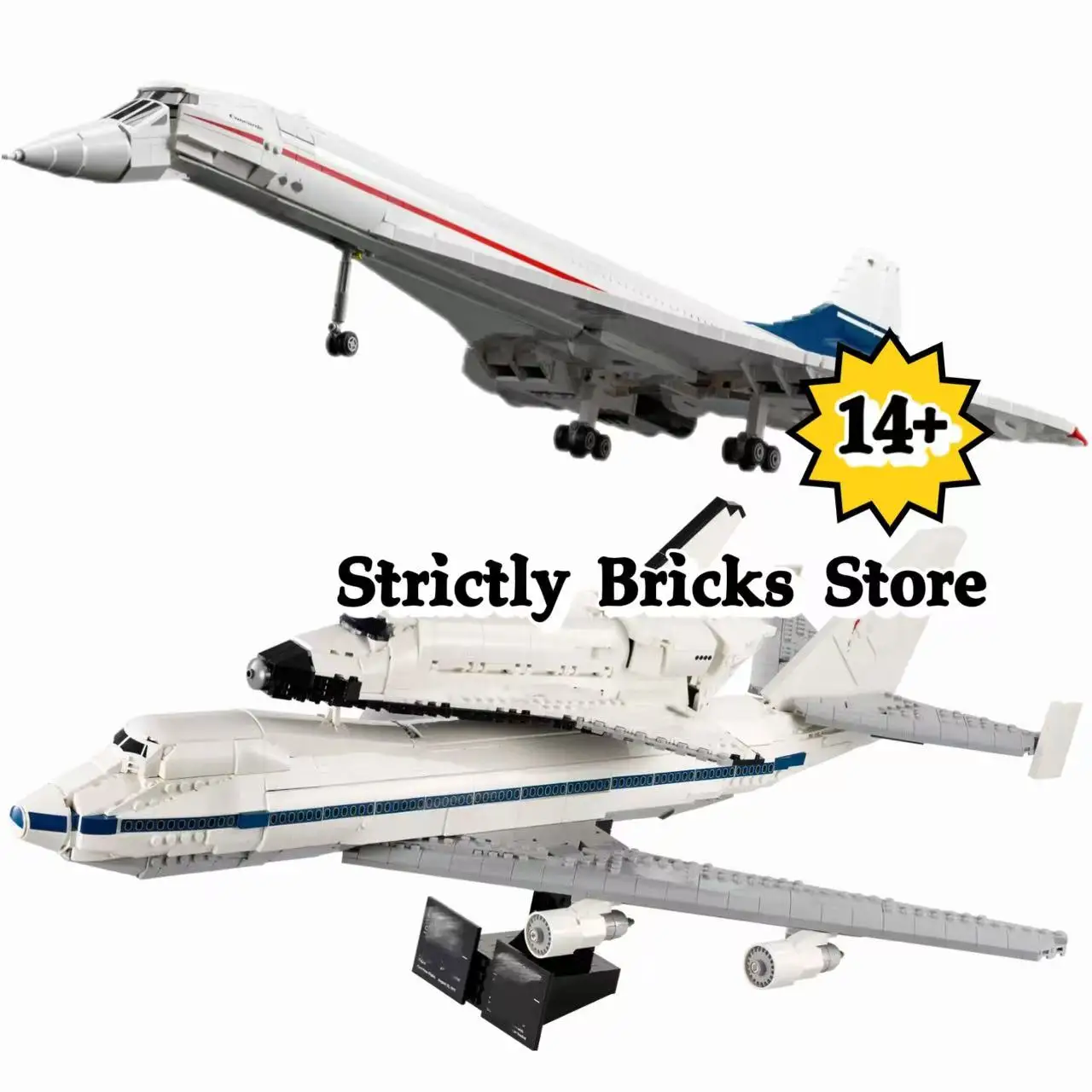 

LYGIL В наличии 10360 10318 Набор строительных блоков для сборки самолета, Модельный конструктор, Подарки для взрослых, Коллекционный декор