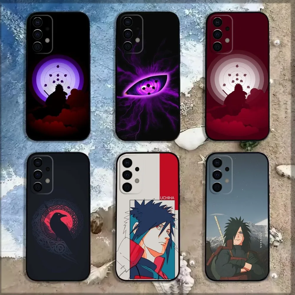 U-Uchiha M-Madara I-Itachi Phone Case For Samsung Galaxy A13,A21s,A22,A31,A32,A52,A53,A71,A80,A91 Soft Black Shell