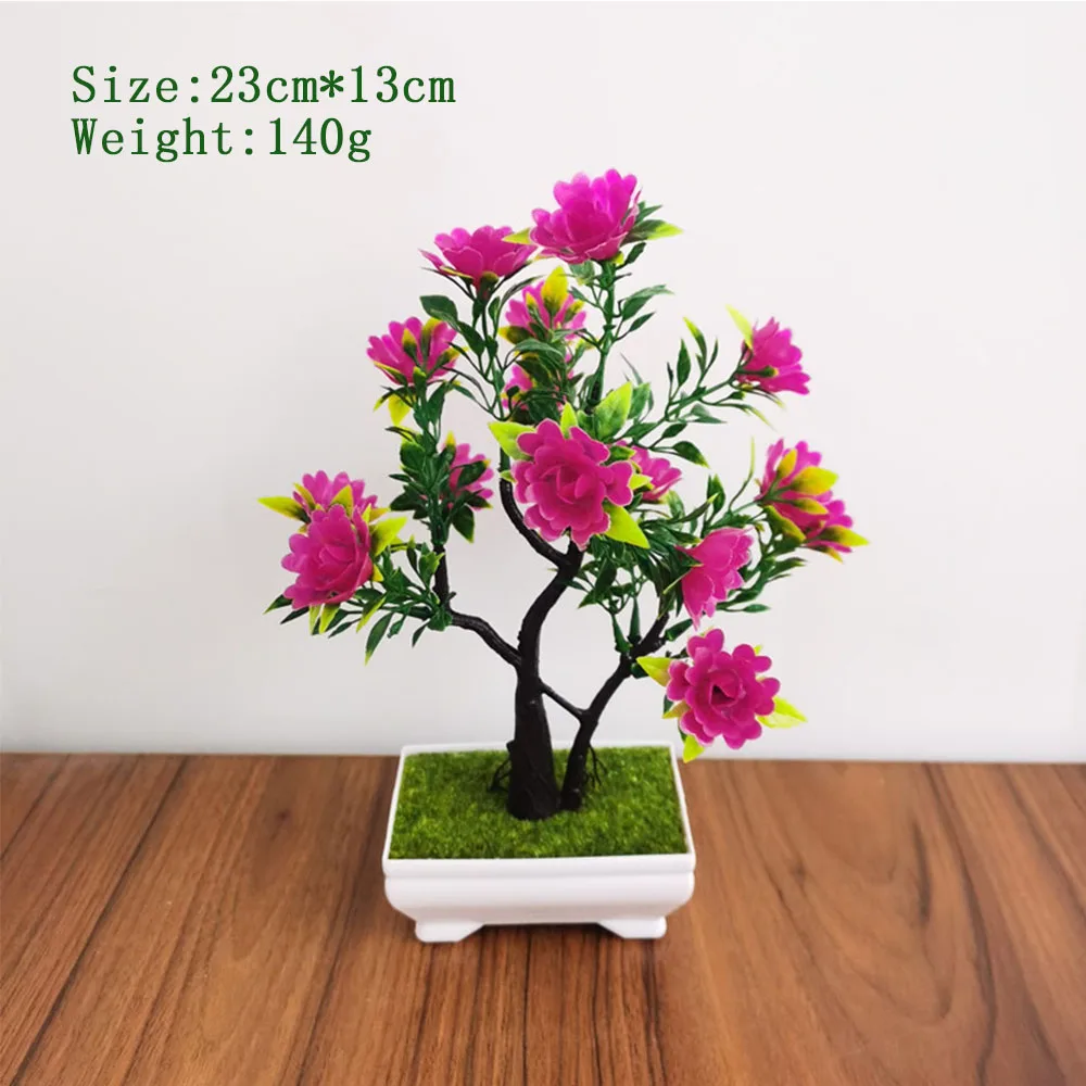 

Artificial Flowers Decoration for Home Room Wedding Fake Plant Flowers Indoor Table Decor Faux Greenery Fake Flower Decoration