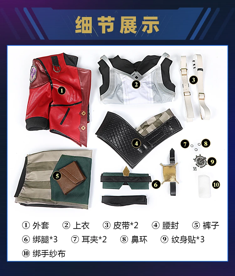 جديد Mooyiyi cos Vi أزياء تنكرية للهالوين وعيد الميلاد لعب الأدوار والحفلات المعرض الهزلي لعبة Anim LOL The Piltover Enforcer