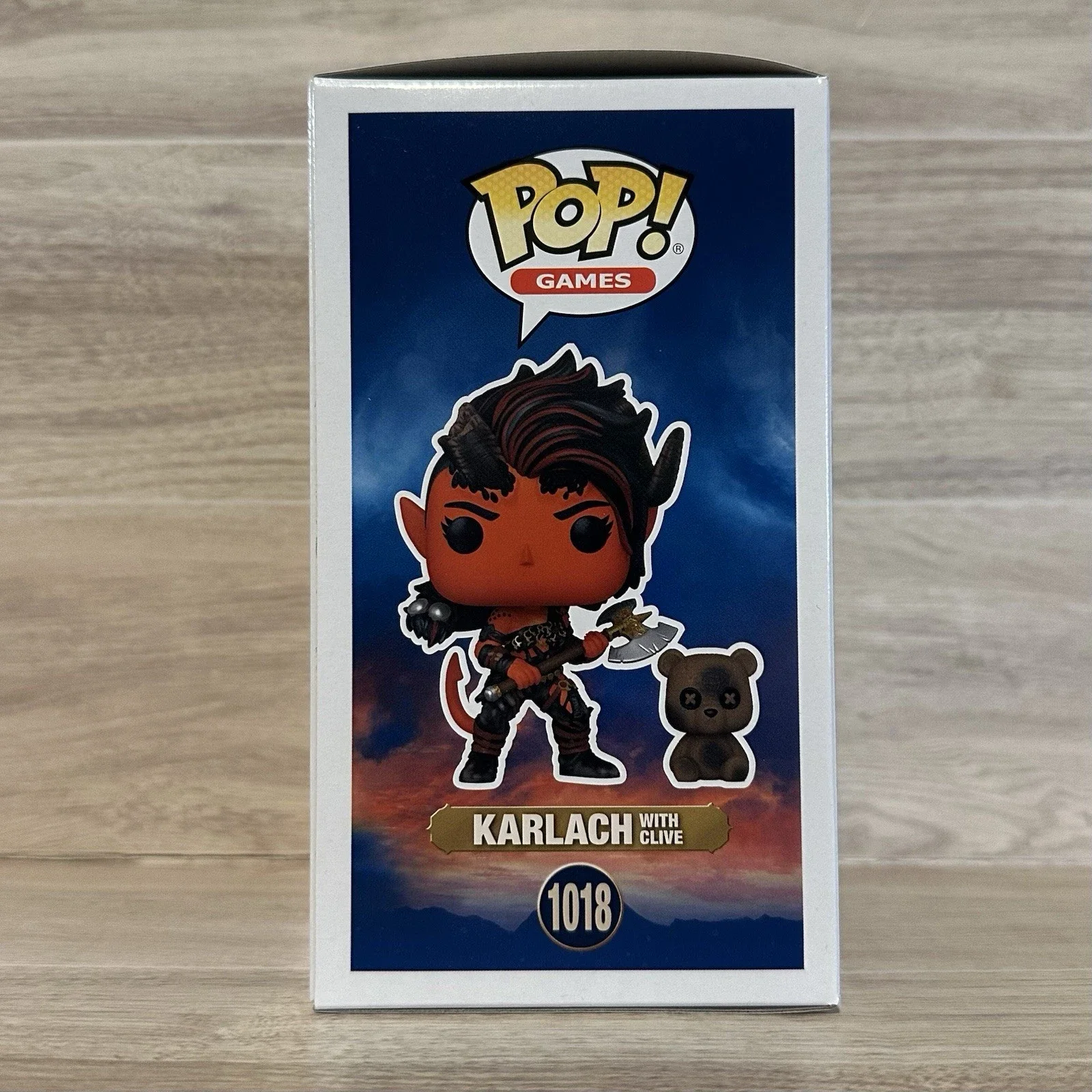 Gioco Baldur's Gate3 Figura Karlach con figure d'azione Clive # 1018 Funko Pop Figurine da collezione in edizione limitata modello giocattolo regalo