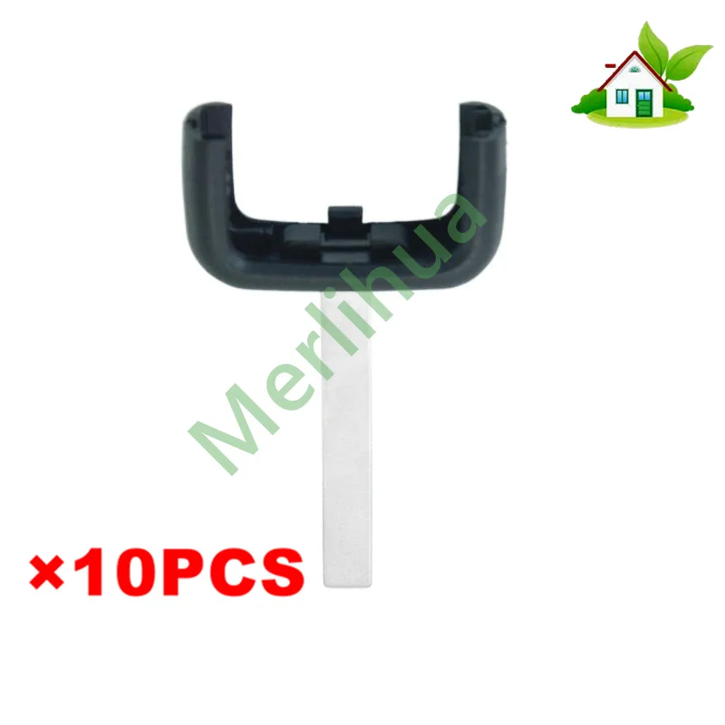FOR Opel Zafira Vectra Omega Straight Remote Plug‑in Key Head, Repair Key Shell With Uncut Blank Blade For Car Remote Fob