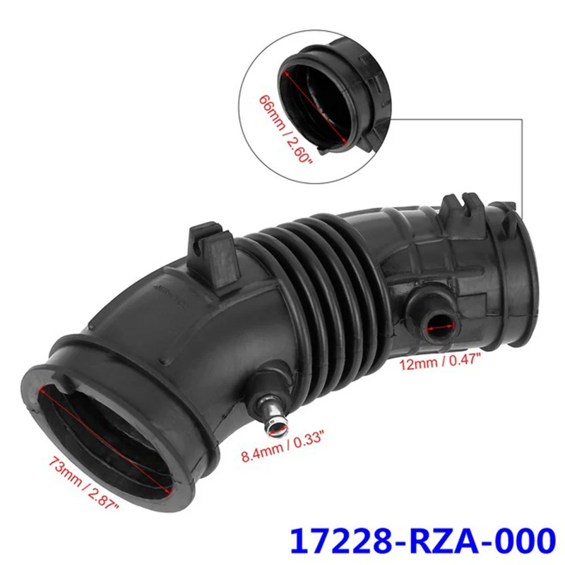 17228-RZA-000 For HONDA CRV CR-V 2.4L RE4 2007 2008 2009 2010 2011 Petrol K24Z Air Cleanner Intake Hose Air Flow Tube