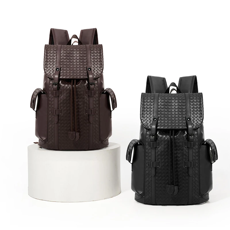 

Men Large backpack leather men's shoulder crossbody bag backpacks Computer Laptop Bag Men's Casual Backpack Business and Travel