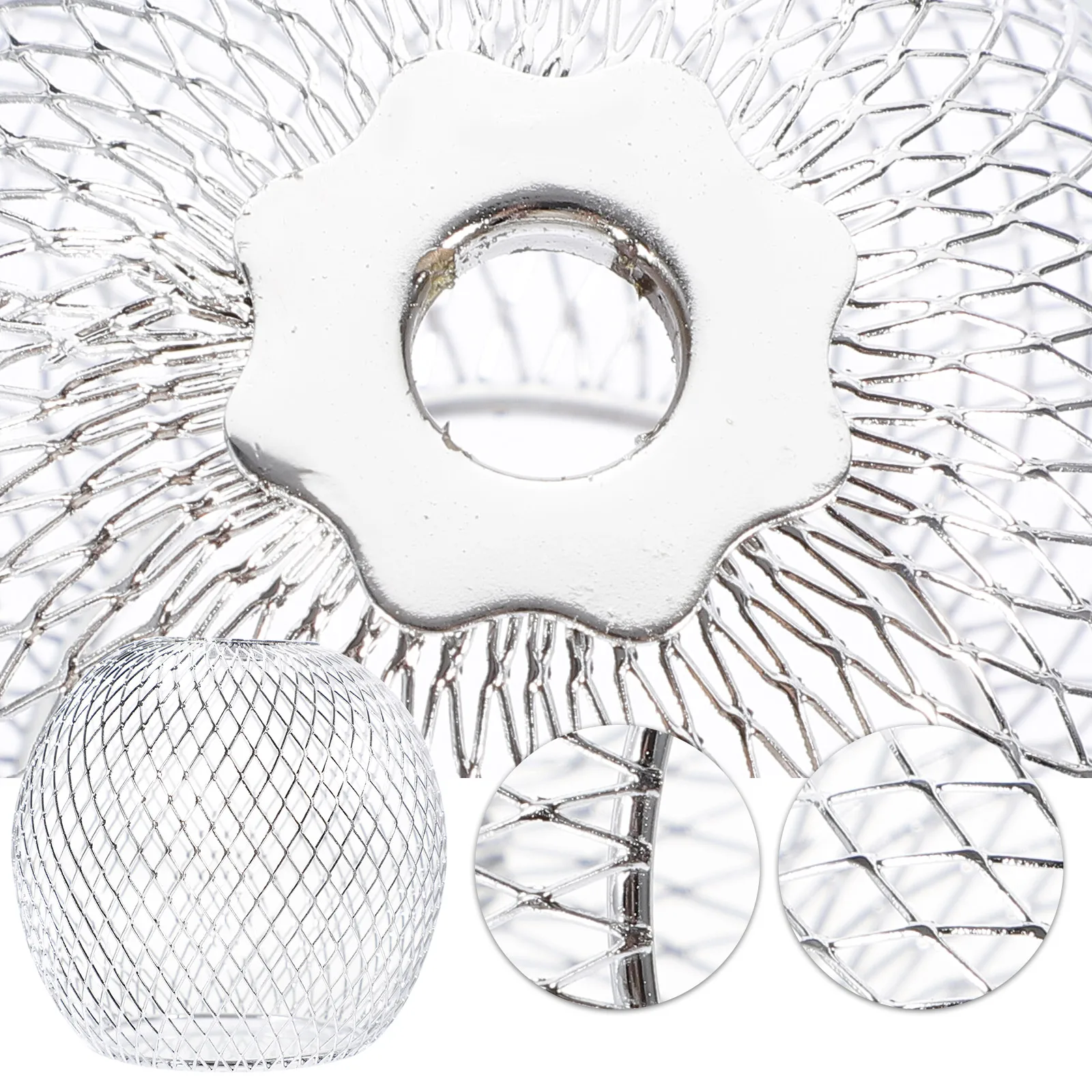

1pc Metal Lampshade Creative Light Cover Lamp Protective Cover For Ceiling Lamp Chandelier Home Decoration Lighting Fixture