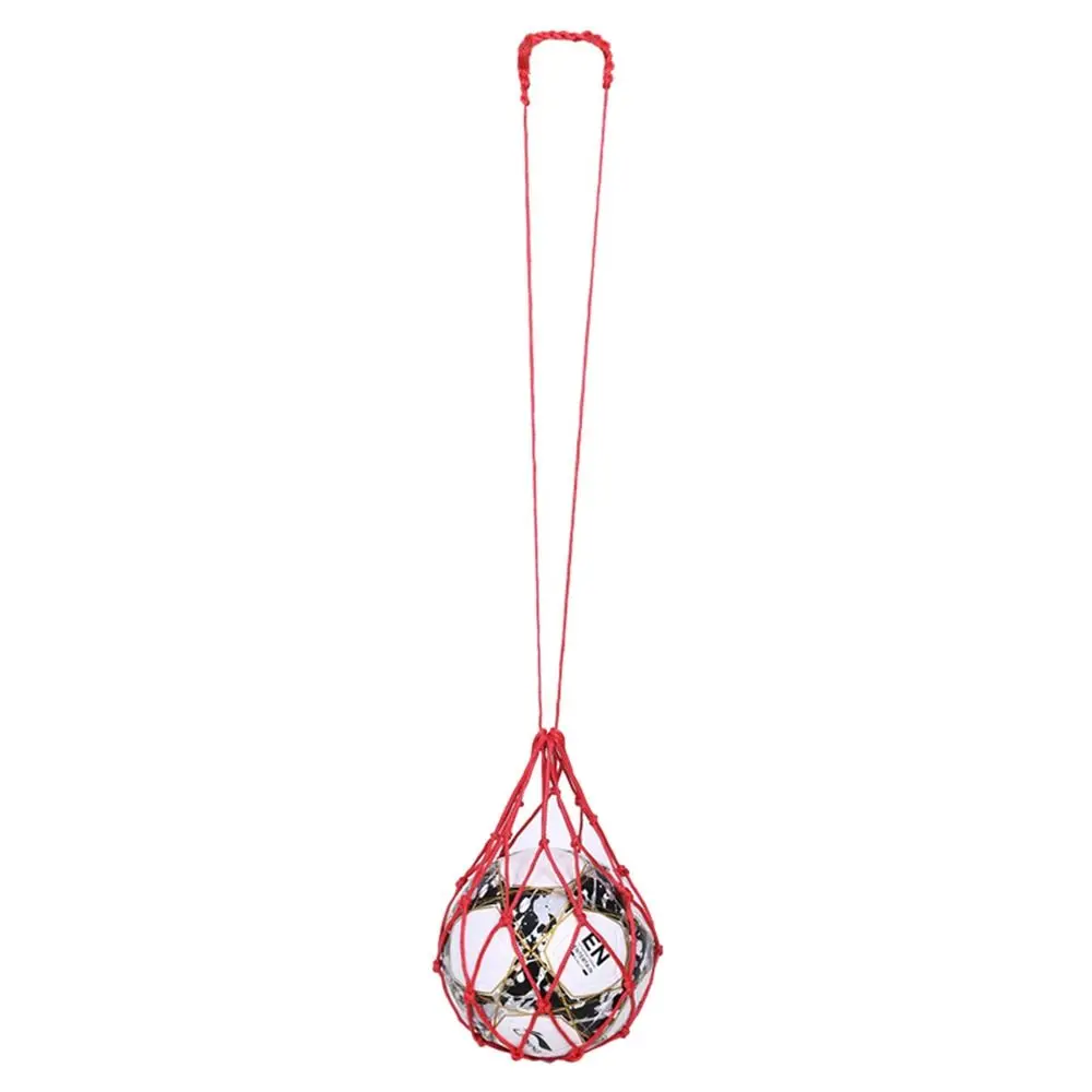 Supporto per pallone Allenatore per calcio in nylon Colori multipli Rete per palloni da calcio Pratica Aiuto per l'allenamento Adulti