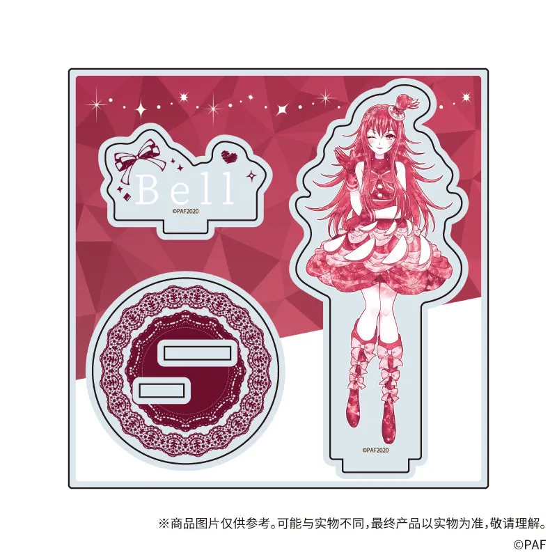 Multimedia Idol Project Pretty Series Sweets Cake Coordination Ver Aroma Kurosu Acrylic Stand Model Plate Keychains Desk Decor