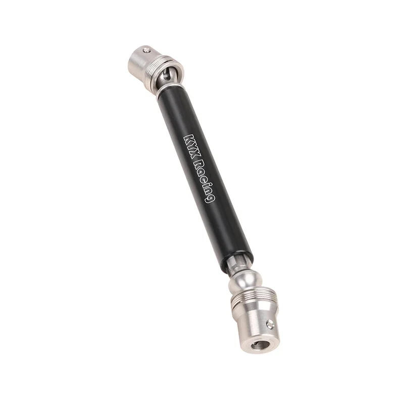 Kyx racing cnc aço inoxidável centro eixo de transmissão atualizações peças acessórios para carro rc losi 1/10 ford f100 baja rey 2.0