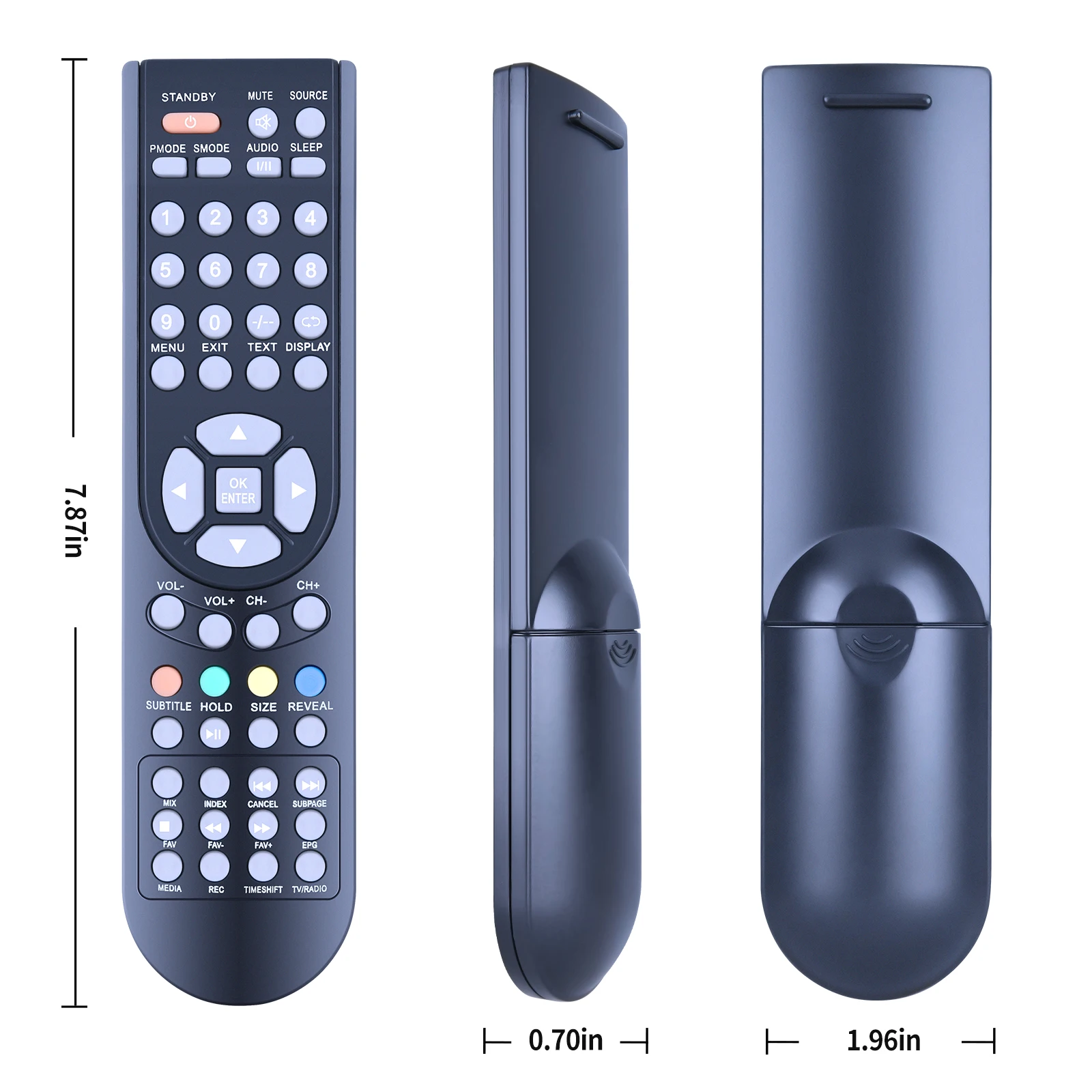 New New Remote Control For Bush TV LED16A5B LED16DVDA5B For Evotel TV ELCD32USBFHD