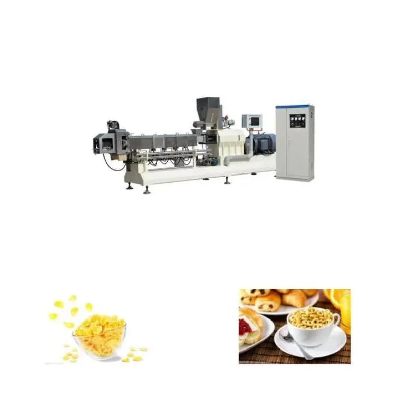 Professional High Capacity Stainless Steel Corn Flakes Maker Machine Cooking Equipment Snack Processing Machinery