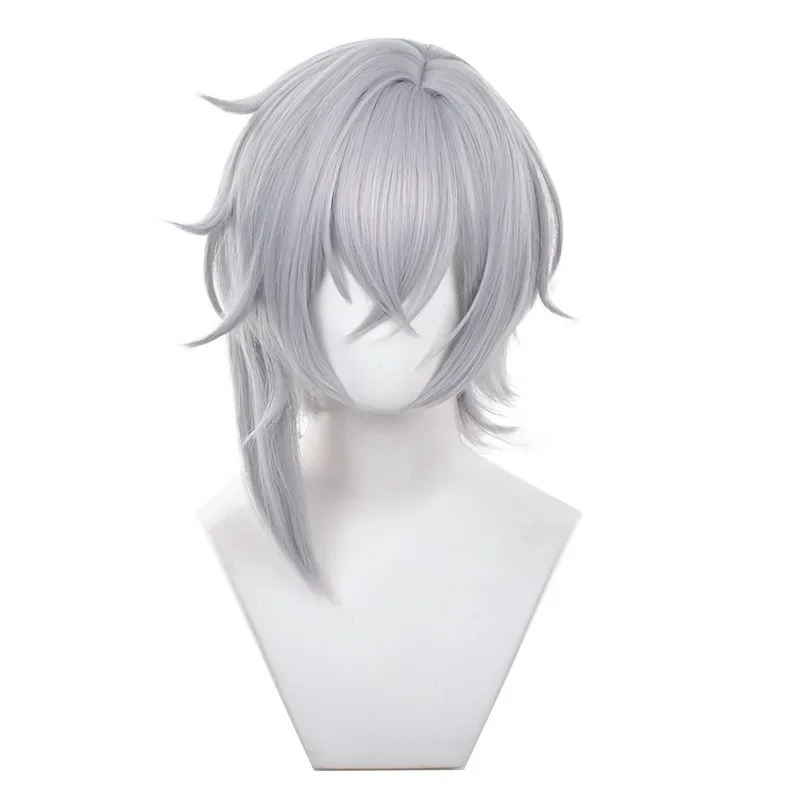 Game Moze Cosplay Wig Party Honkai Star Rail Cosplay Wigs 40cm Long Synthetic Hair Moze for Party Halloween +Wig Cap