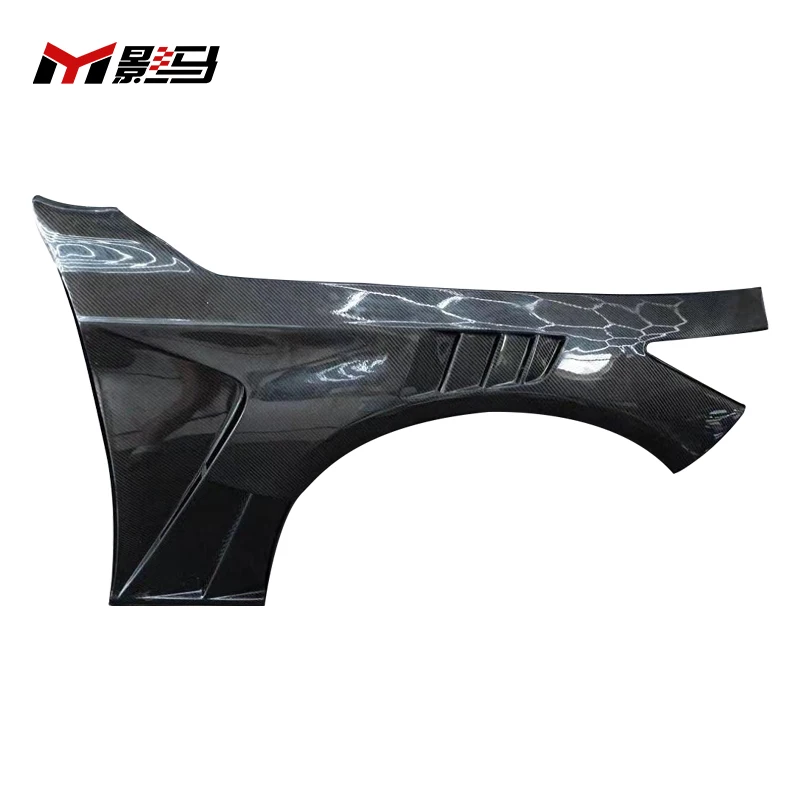 Car Accessories Carbon Fiber Side Fender for  Q50 V37 V2 Type 2014-2022 Vents Front Fender