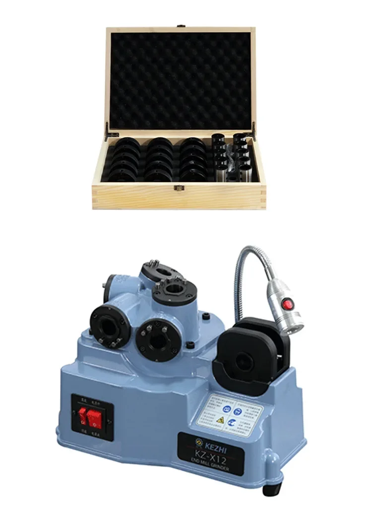2025Flute End Mill Sharpener Precision End Mill Resharpener ERM-20 CNC router bit sharpener for 2 3 4 flute End Mill Grinder