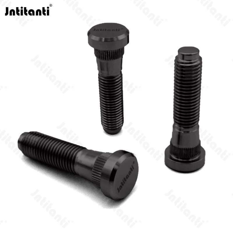 Jntitanti Gr5 titanium wheel rim stud screws M12x1.5x55mm for Toyota Honda Mazda Mitsubishi KIA Hyunday etc etc etc