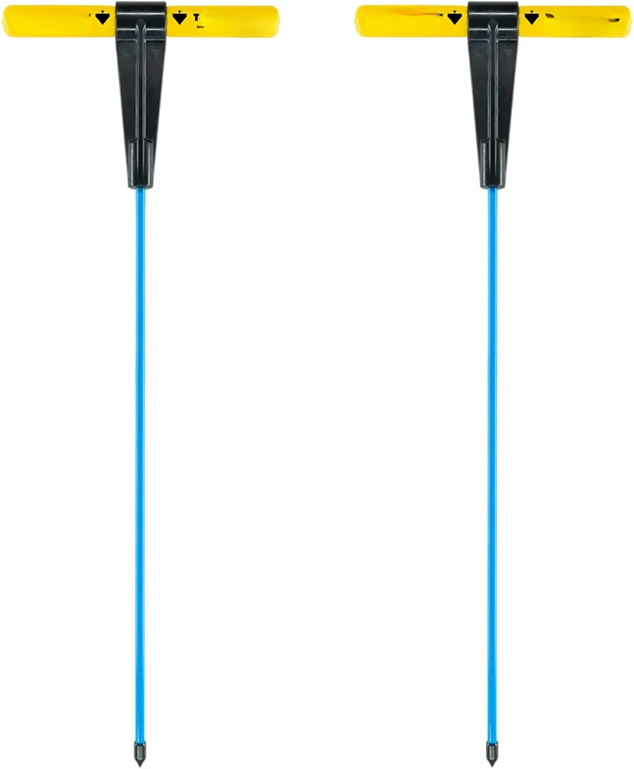 Insulated Metal Soil Probe - 48-Inch Long Overall, w/ 3/8