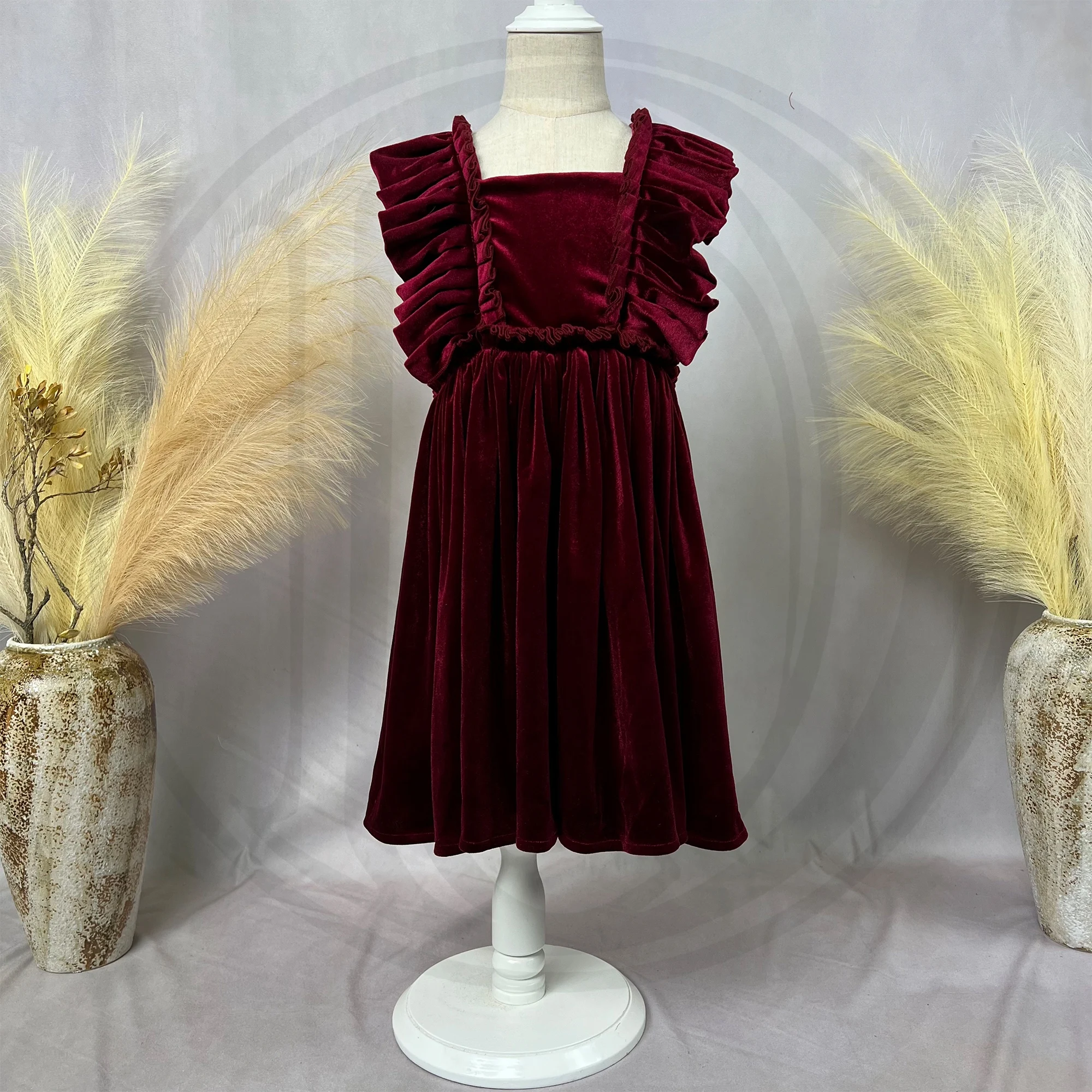 Don & Judy-Vestidos elegantes de princesa para niña, Vestidos de flores para niña, Vestidos de terciopelo para boda, vestido de Navidad para niño, vestido de primera comunión