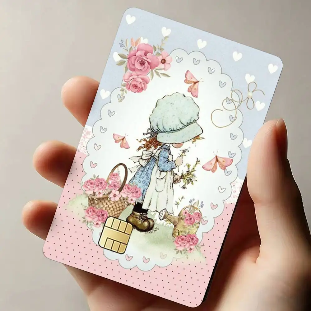 Sarah Kay vintage girl Sticker Decoration Creative Bank Card Bus Metro Waterproof Sticker