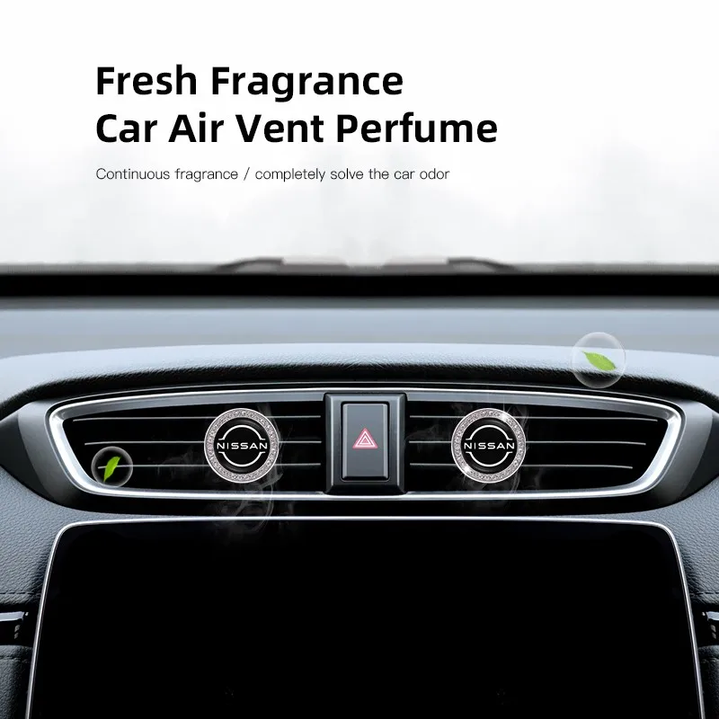 معطر سيارة الصلبة العطور مكيف الهواء تنفيس جبل كليب لنيسان قاشقاي جوك بولسار سنترا ألتيما باترول ميكرا روج