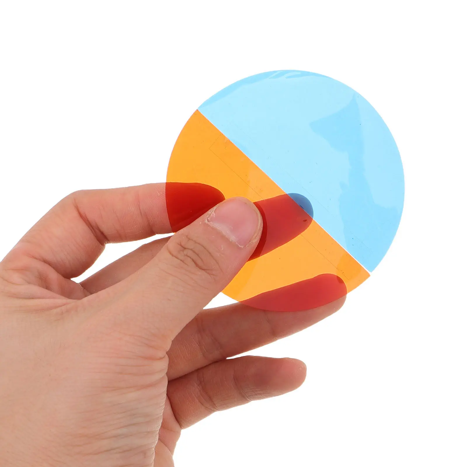 

12Pcs Ambient Lighting Gel Filters Color Correction Sheets Peel Stick Speedlight Gel Filters Video Light Film for Photography