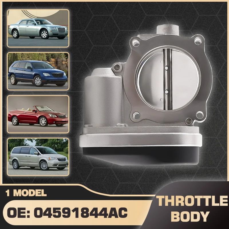 04591844AC Throttle Body For Chrysler 300 Chrysler Cirrus Chrysler Pacifica Chrysler Sebring Chrysler Town & Country 04591844AD