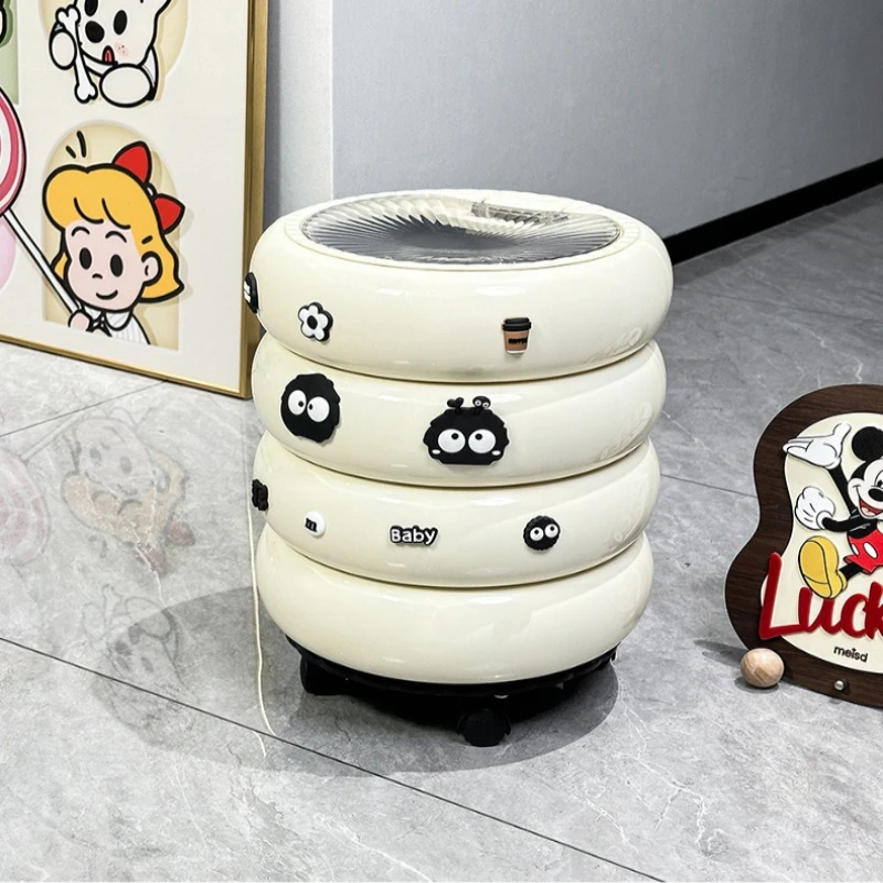

Press-open Lid Waste Bin Household High-appearation-level Storage Large Wheeled Waste Bins Living Room Bedroom Home Basurero JTW