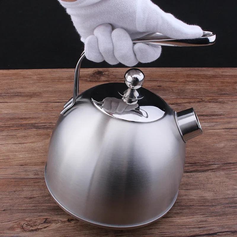 

Stainless steel kettle 304 sound pot pot Lnduction cooker gas stove with household 2.3L