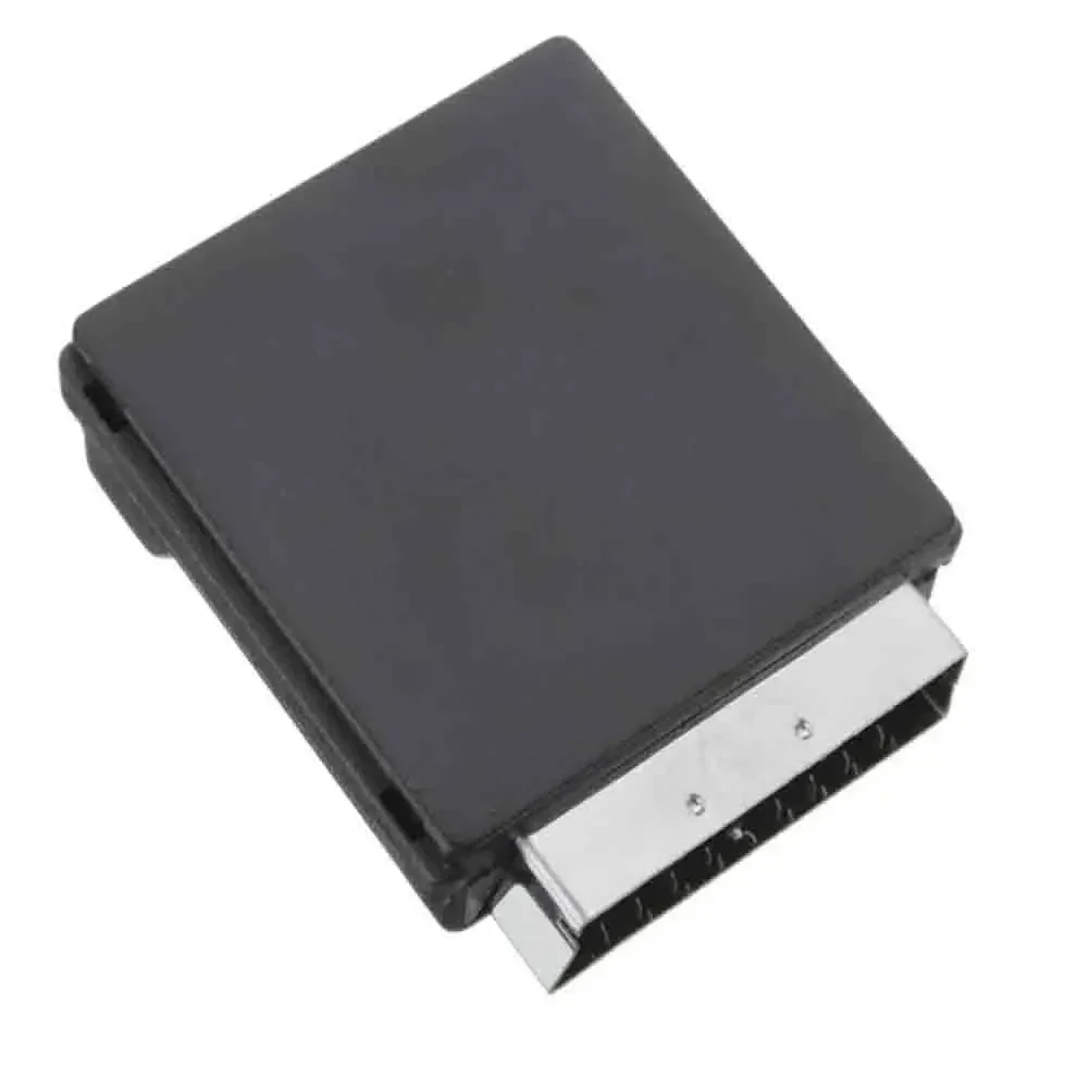 for Scart to 3 For RCA S Video Adapter 21Pin for DVD Recorder CD Player Computer Digital Camera Projector Black