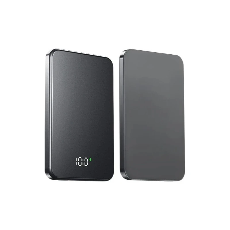 5000/10000/20000mAh Magnetic Wireless Power Bank Fast-Charging Portable External Battery For iPhone 16 Titanium Alloy Models