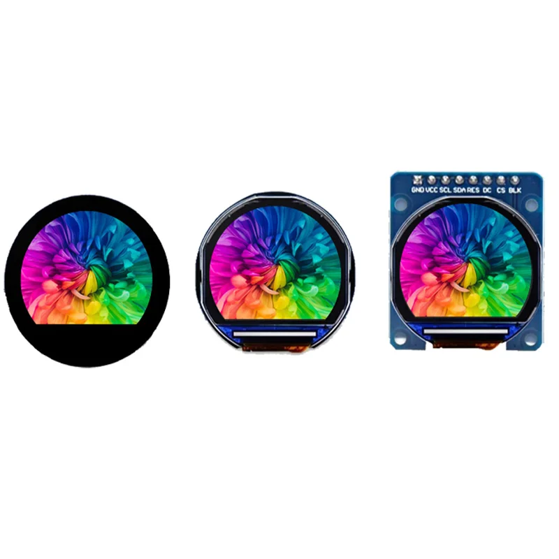 0.96 inch 1.3 inch 1.44 inch 1.8 inch LCD display TFT circular SPI LCD screen ST7735