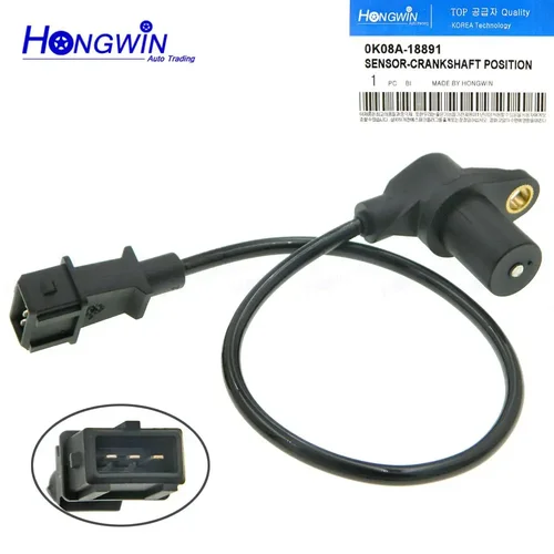 Imagen 1 del producto 0K08A-18891 cigüeñal pulso árbol de levas cigüeñal posición RPM de Sensor para Fiat Hyundai Kia clarusse Retona Sportage H-1 Punto Siena 95 +
