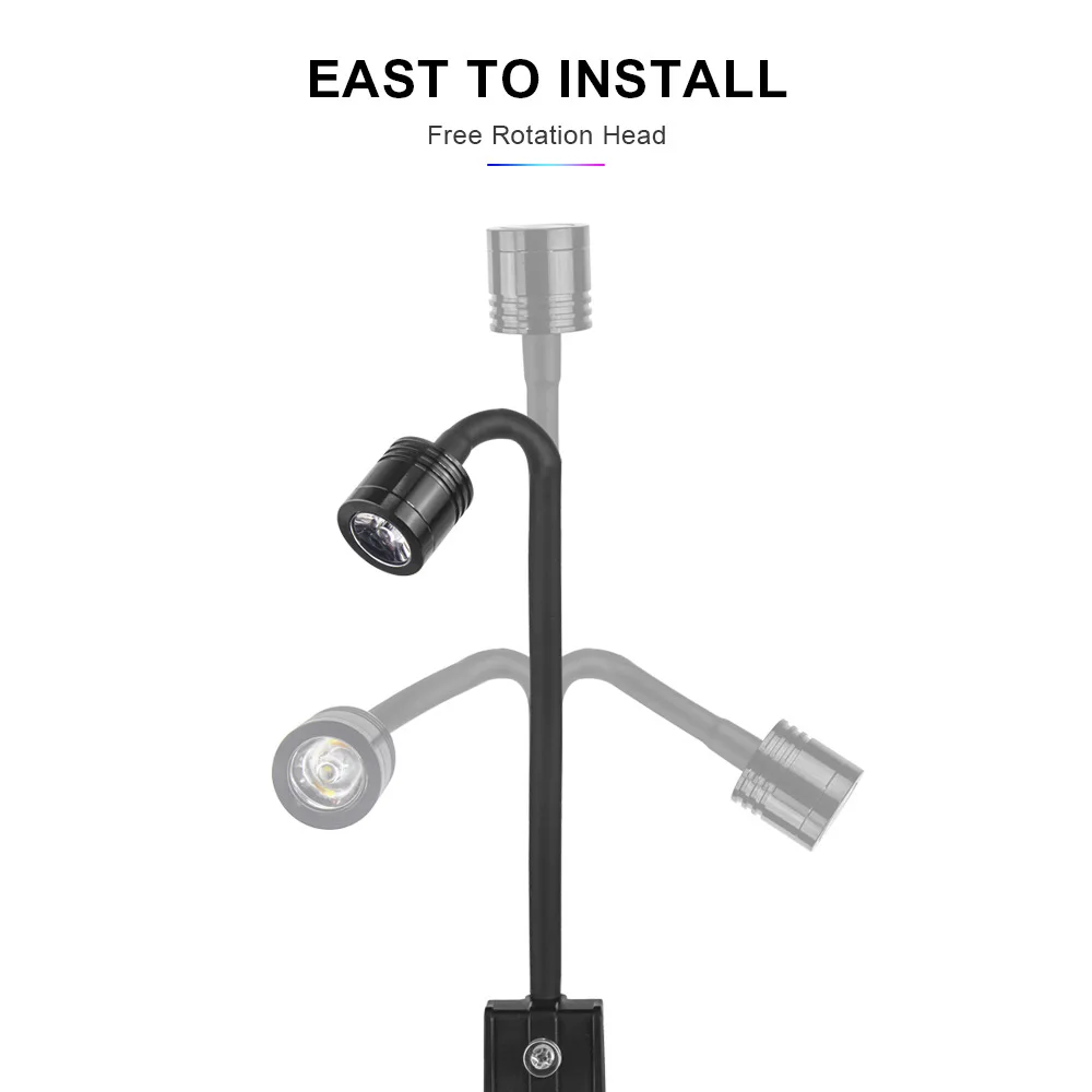 USB حوض السمك ضوء نباتات الإضاءة تنمو ضوء سوبر سليم LED 3 واط إضاءة النباتات المائية مقاوم للماء كليب على مصباح لخزان الأسماك