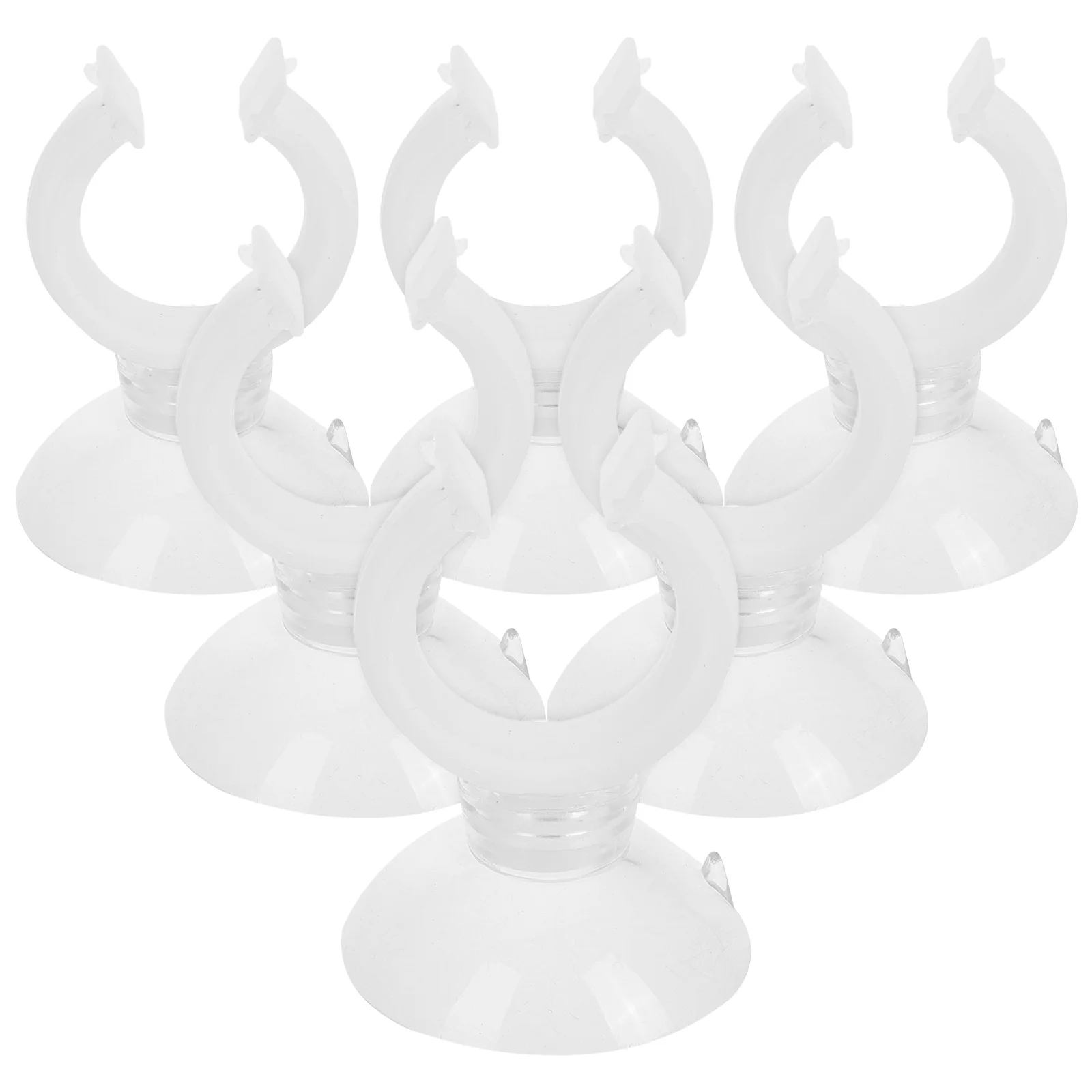 

6pcs Light Wall Hook Flameless Hangers Lantern Hooks Clip Holders Electric Sconce Mounted Plastic Spacesaving