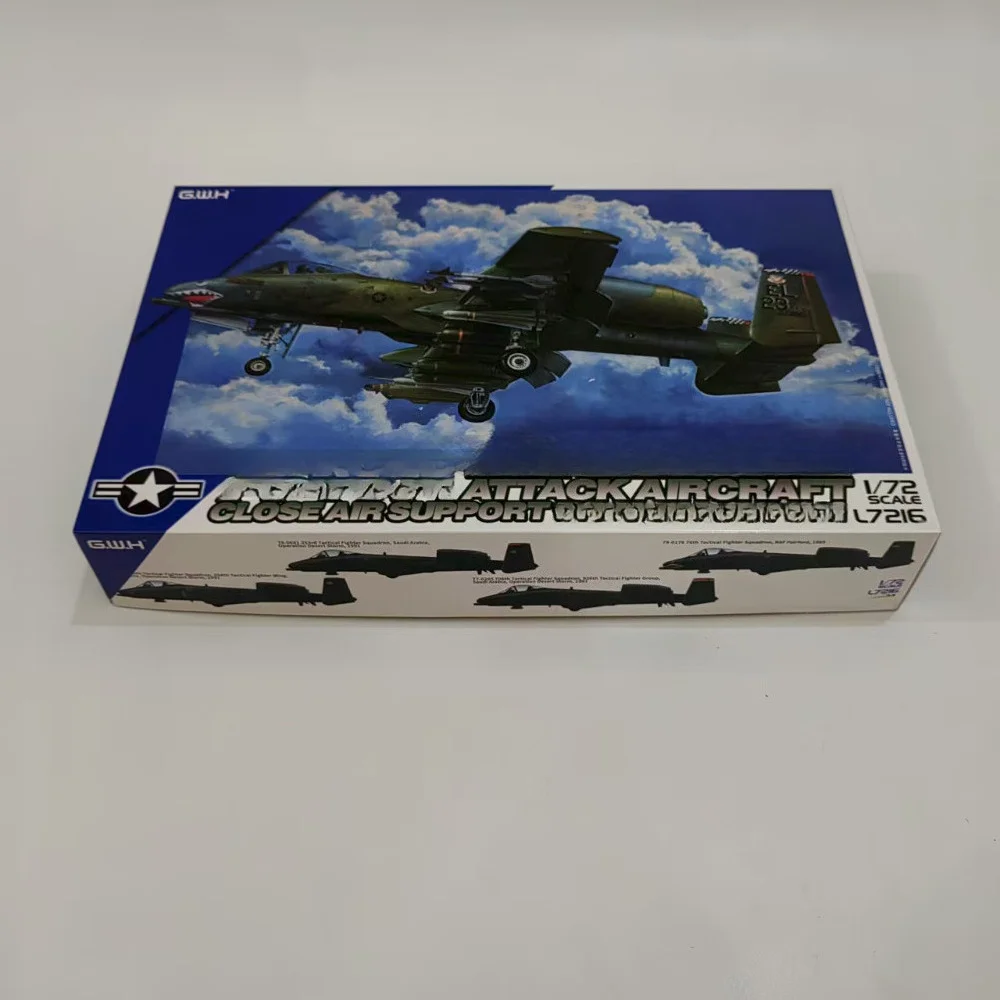 

Assemble Attack Aircraft Scale Model Kit L7216 1:72 A-10A Thunderbolt IIClose Air Support By Great Wall Hobby