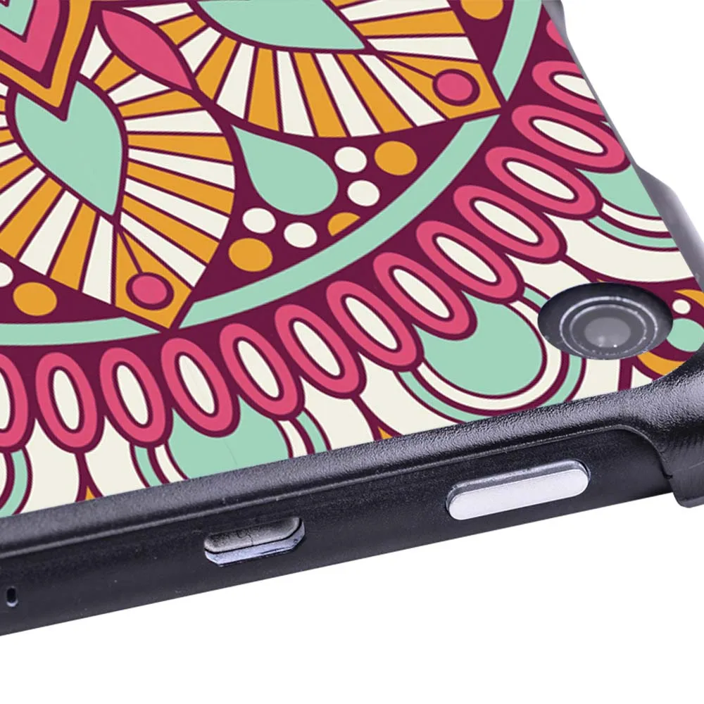 Multicolor Printed Hard Shell Case Cover for Fire 7/ HD 8/ HD 10 with Alexa Tablet Plastic Durable Protective Case Shell