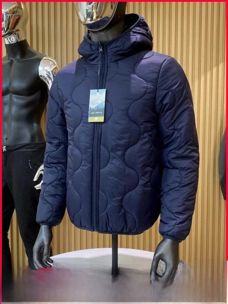 

Unisex Thickened Warm Winter Hooded Jacket Cotton Padded Coat Youth Fashion Casual Zipper Closure Long Sleeve Cleanfit Style