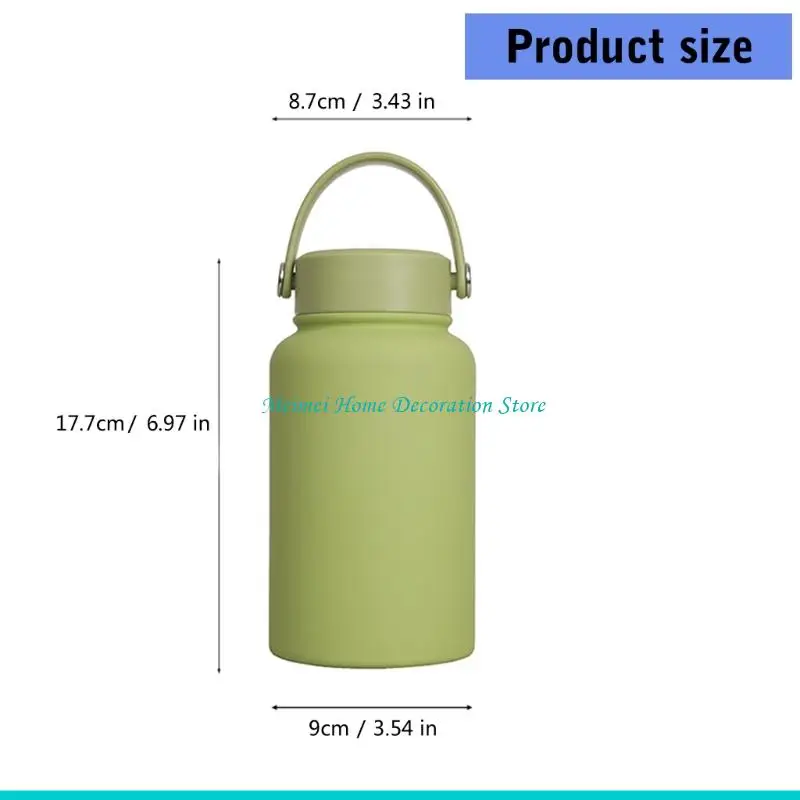 H7BF قوارير حرارية من H7BF 650 مل واسعة أفواهية التصميم المعزول التصميم المباشر شرب الخمر الاحتفاظ البارد للهواء الطلق