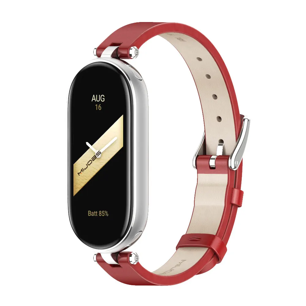 Armband für Mi Band 10 9 8 7 6 5 Armband für Xiao mi Smart Band 9 Strap für Mi Band 8 Leder Armband Für Mi Band 7 Correa