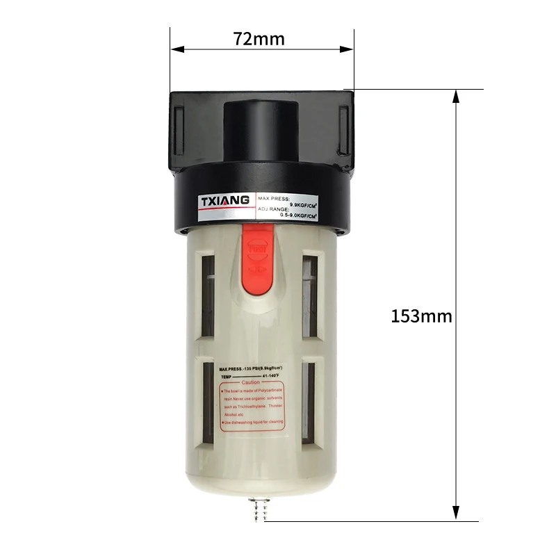BF2000 Air source processor oil water separator air compressor air filter 1/4
