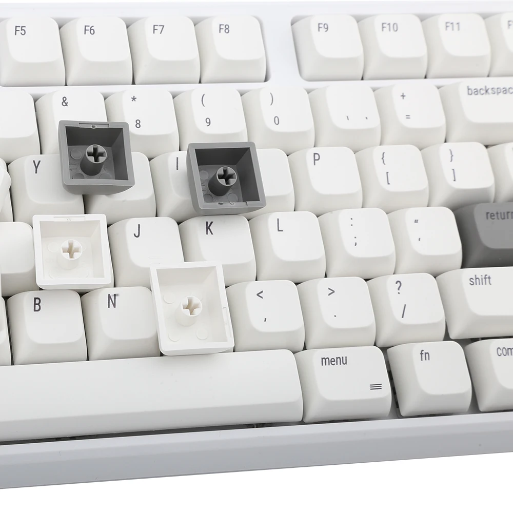 XDA PBT Keycaps pour clavier mécanique personnalisé, anglais, coréen, russe, japonais, ensemble pour aucun MX Keycap, bricolage