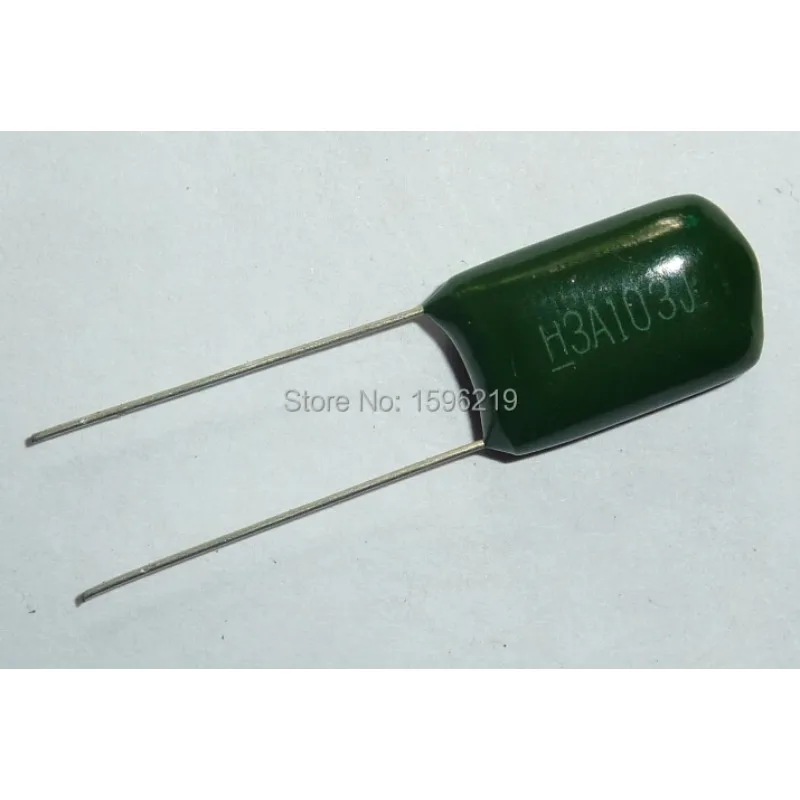 500pcs Mylar Film Capacitor 1000V 3A103J 0.01uF 10nF 3A103 5% Polyester Film capacitor